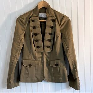 Trina Turk Sarge Military Style Jacket Size 2